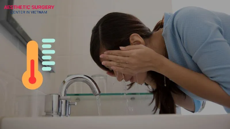 If you experience numbness after a facelift, you should not wash your face with water that is too hot.