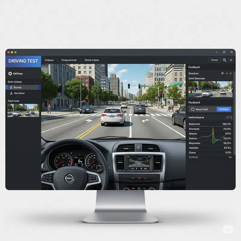 Phần mềm thi thử bằng lái Oto/Moto