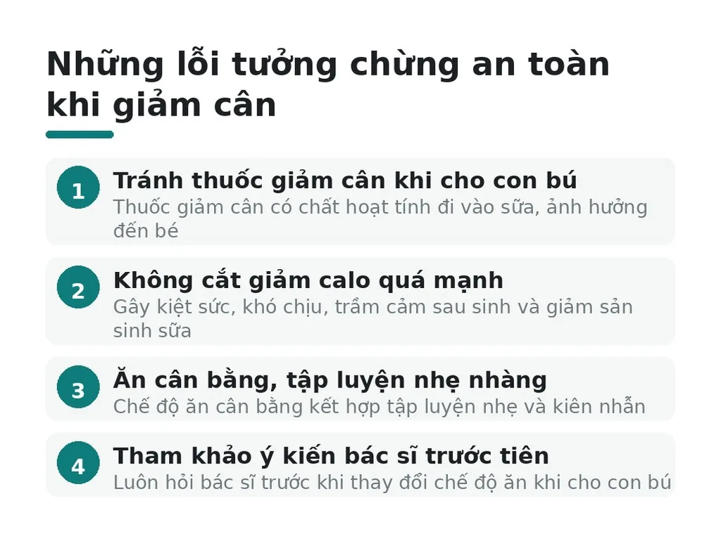 Những lỗi tưởng chừng an toàn khi giảm cân?