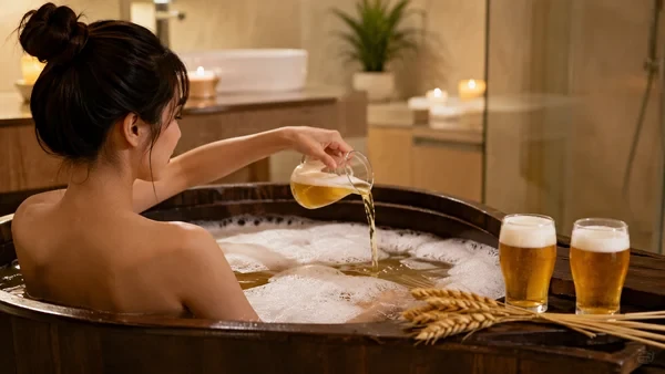 Làm thế nào tắm trắng bằng sữa chua và bia?