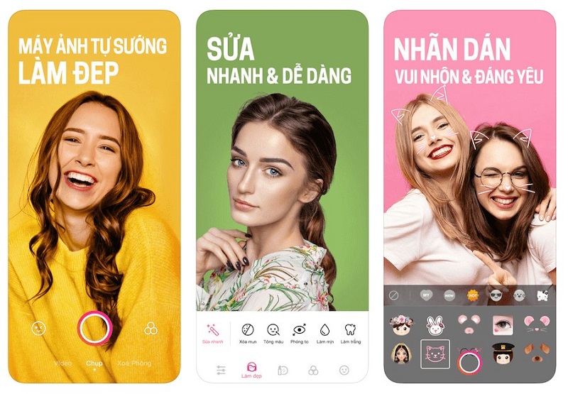 Xoá thâm mắt tự nhiên với ứng dụng Beauty Plus