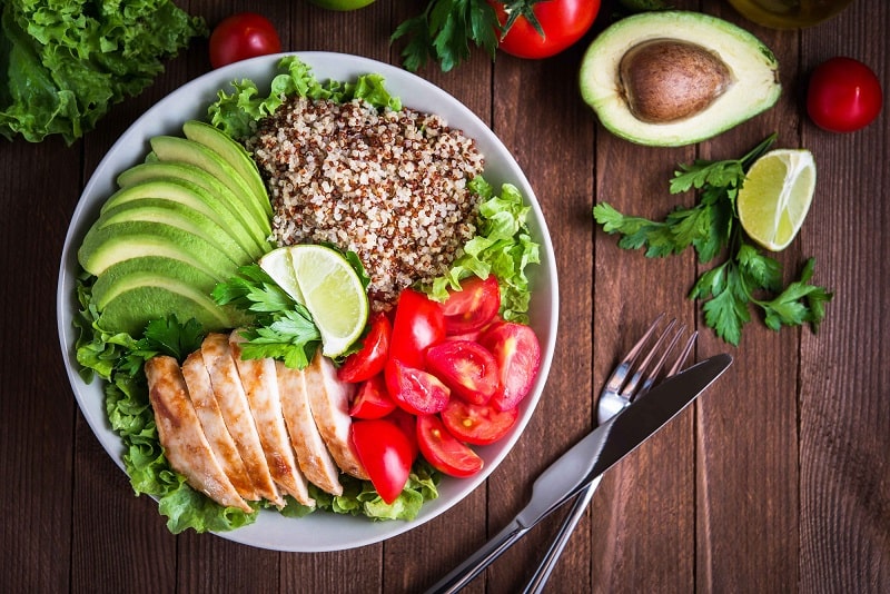 Sau khi nhấn mí nên xây dựng chế độ ăn uống lành mạnh