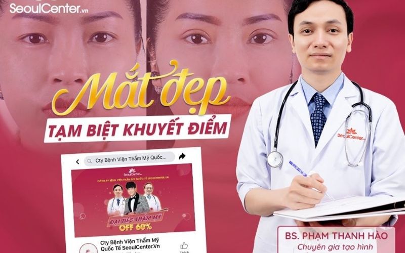 Bác sĩ Phạm Thanh Hào đã phẫu thuật nhiều ca cắt mí thành công