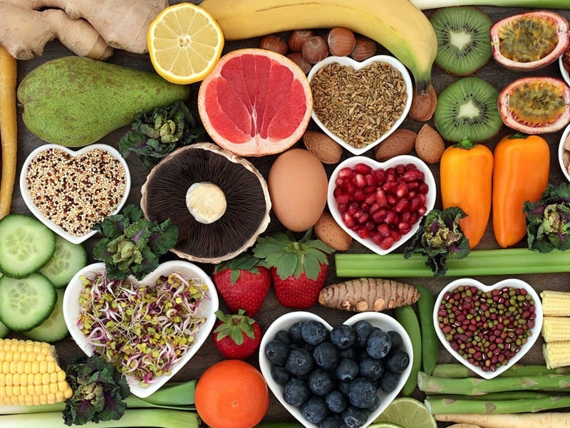 Tăng cường thực đơn với nhiều loại thực phẩm có vitamin và khoáng chất