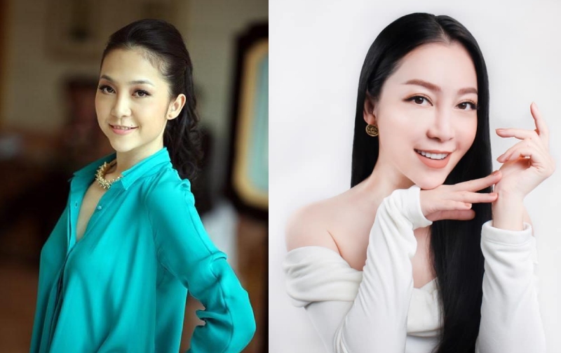 Hình ảnh đôi mắt có chiều sâu, mí mắt dày sau khi phẫu thuật của “chim công” làng múa – Linh Nga