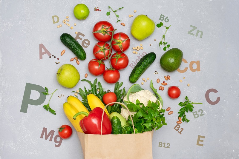   Tăng cường các loại thực phẩm giàu vitamin và khoáng chất, sắt và kẽm