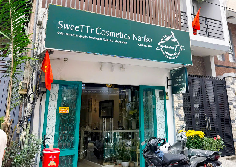 Bàn giao máy thẩm mỹ tại phường Vườn Lài