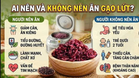Ai không nên ăn gạo lứt giảm cân?