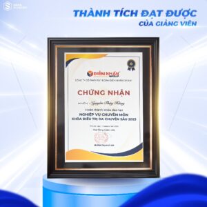 Chứng chỉ điều trị da chuyên sâu 2023