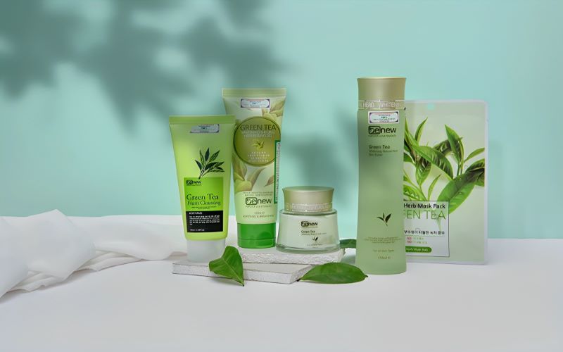 Dòng mỹ phẩm Benew trà xanh đang được ưa chuộng