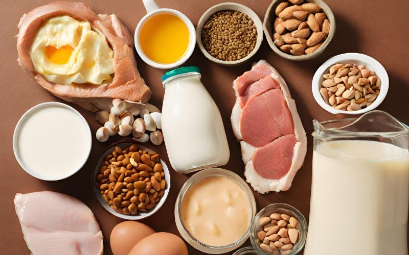 Thực phẩm giàu protein tốt cho người nối mi