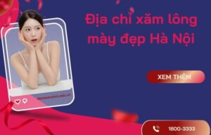 Địa chỉ phun mày đẹp ở Hà Nội