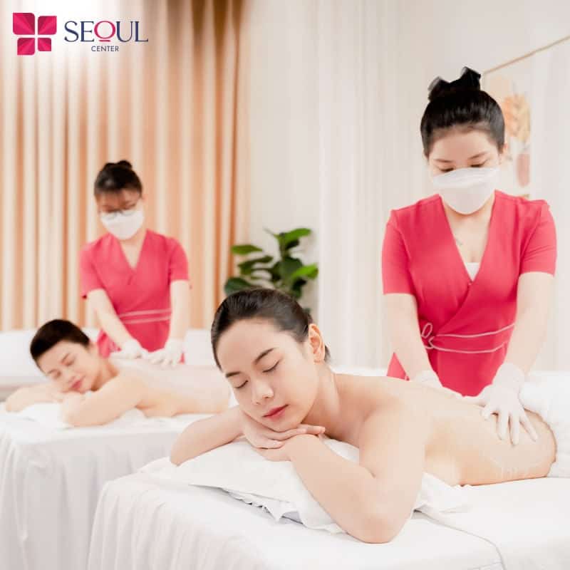 Seoul Center Đà Nẵng sở hữu quy trình tắm trắng chuẩn y khoa cùng với không gian sang trọng, thỏa mái cho khách hàng