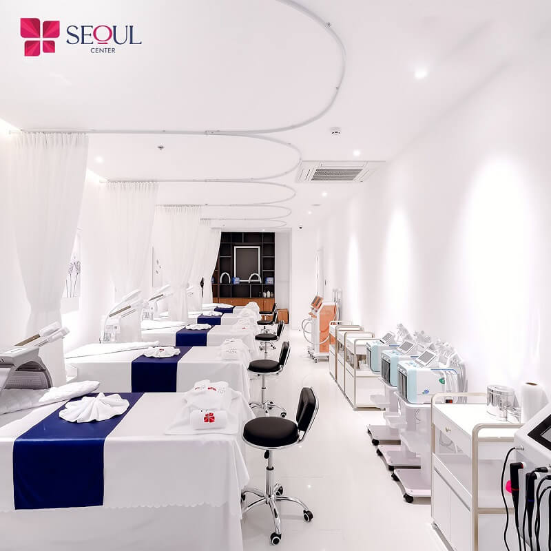 Không gian sang trọng, hiện đại tại Thẩm mỹ viện Seoul Center Đà Nẵng