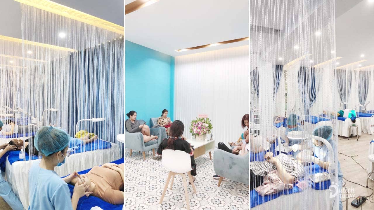 Không gian hiện đại, cùng đội ngũ kỹ thuật viên chuyên nghiệp tại Taza Spa Đà Nẵng