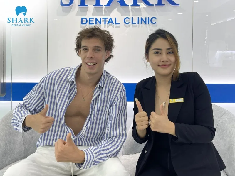 Shark Dental is a trusted destination for teeth whitening, highly regarded and chosen by international clients