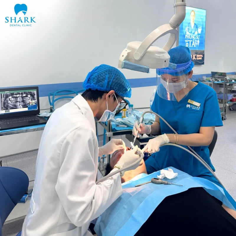 Shark Dental is fully equipped with advanced systems and technology, a trusted and reputable address for porcelain dental treatment.