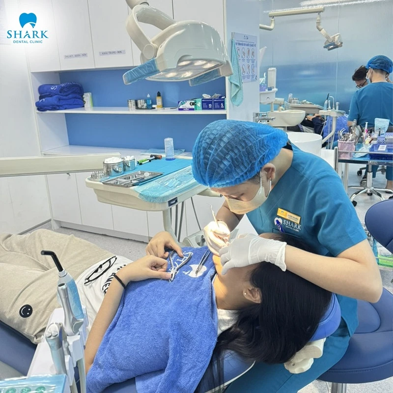 Dental fillings at Shark Dental Clinic follow a high-quality service process, with attentive and experienced dentists