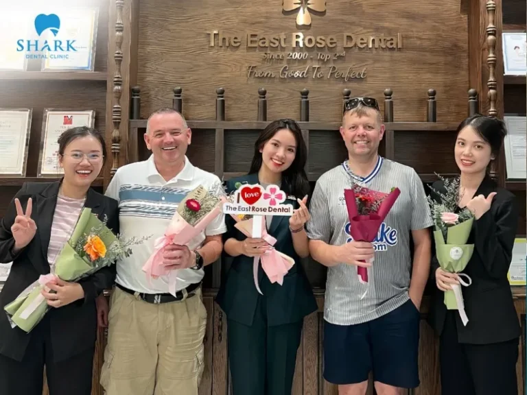 The East Rose Dental attracts a large number of international visitors