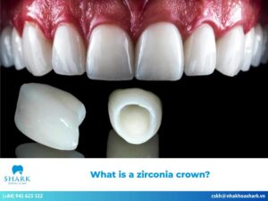 What is a zirconia crown?