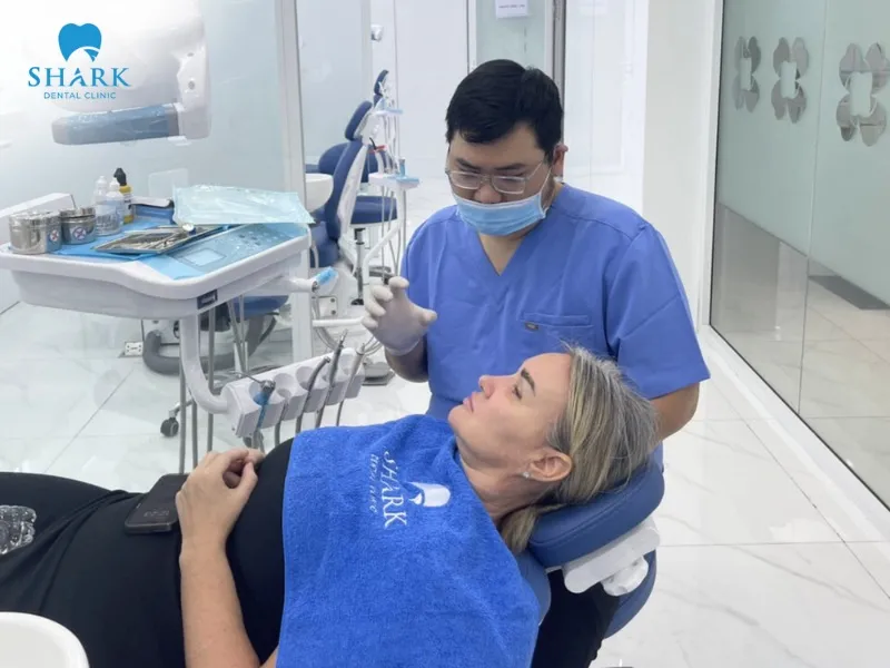 Shark Dental Clinic is proud to be a trusted destination for front tooth crown services, highly rated by many satisfied clients