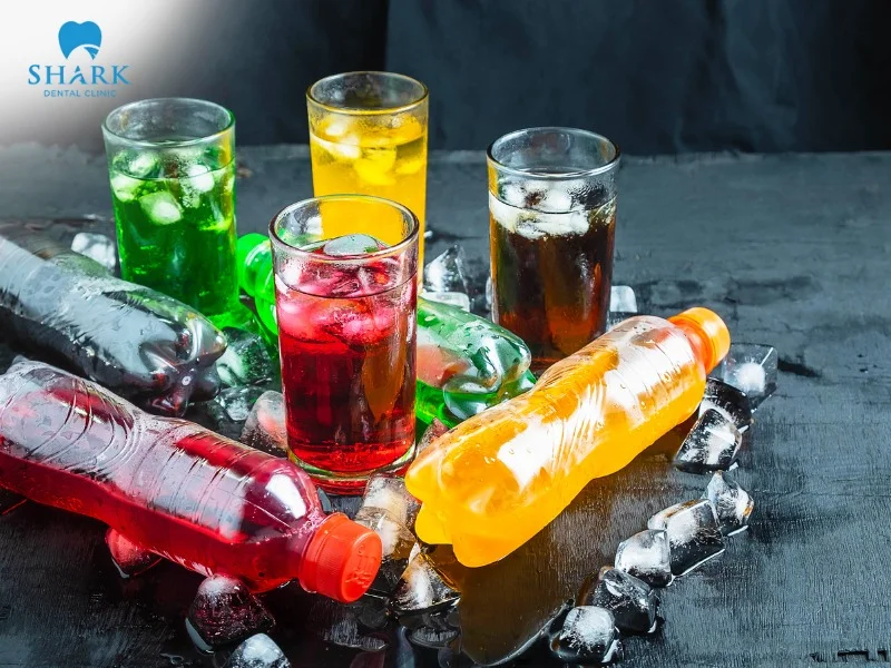 People with braces should limit their consumption of carbonated drinks