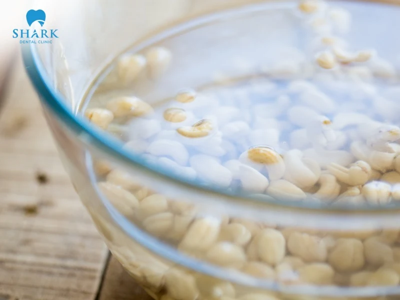 Before cooking or eating grains, you should soak them in water