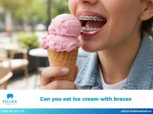 Can you eat ice cream with braces