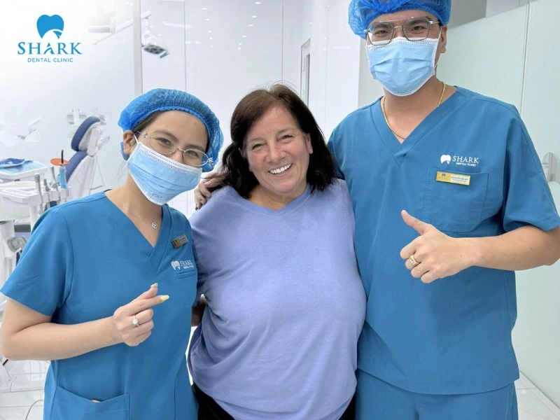 The dental team at Shark Dental Clinic is highly skilled, with many years of experience in aesthetic dentistry
