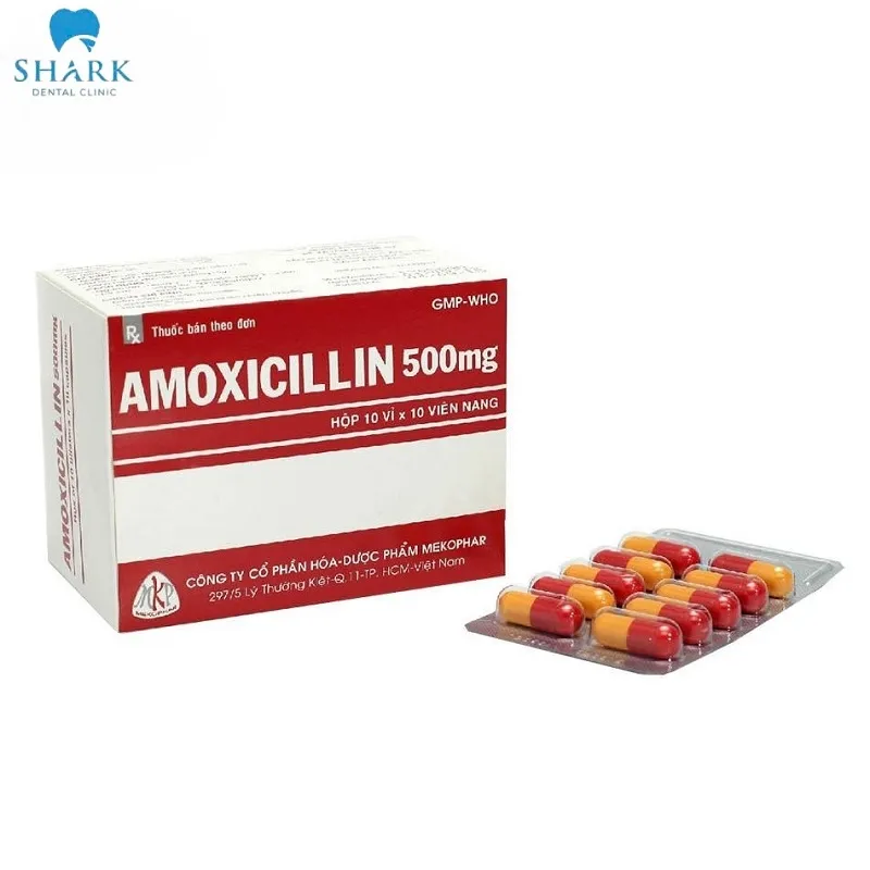 How long does Amoxicillin take to work for a tooth infection?