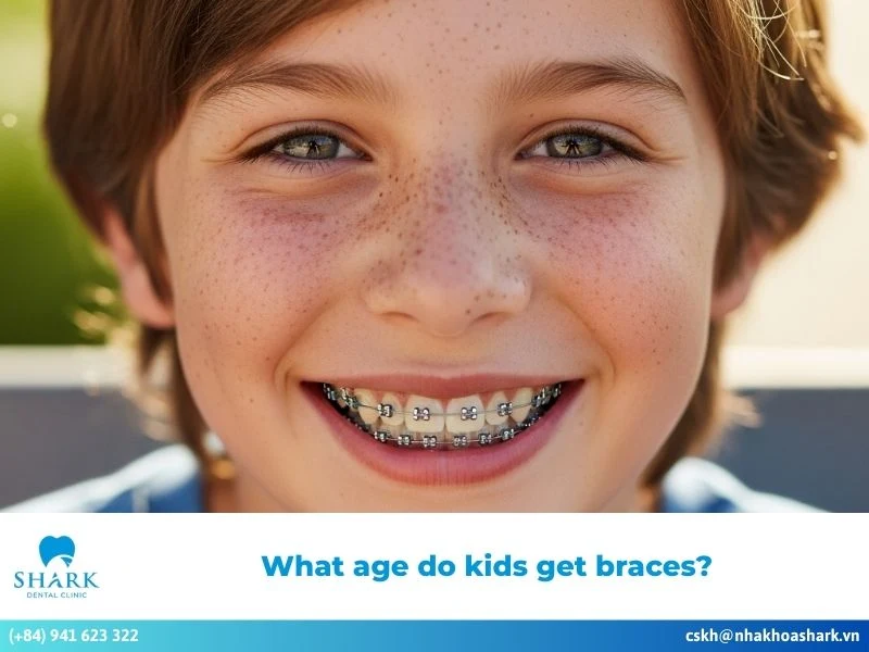 What age do kids get braces