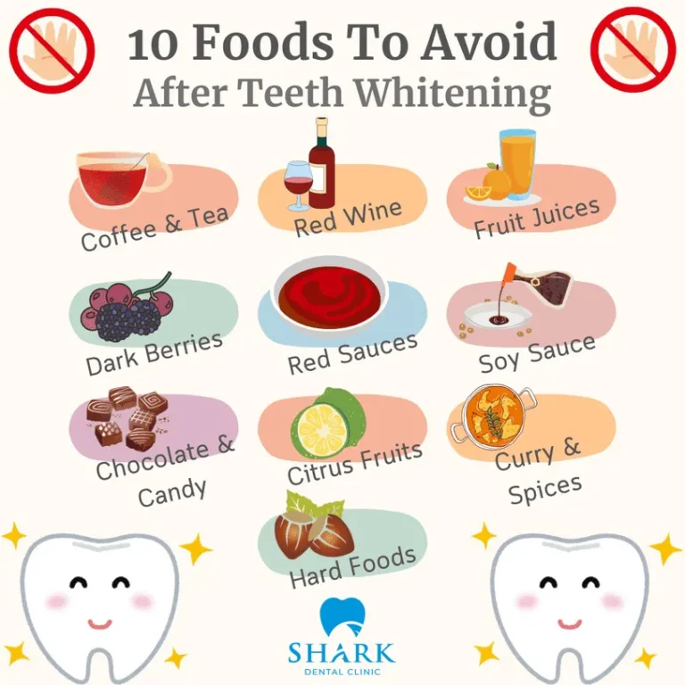 A list of foods to avoid after teeth scaling to reduce irritation and negative effects