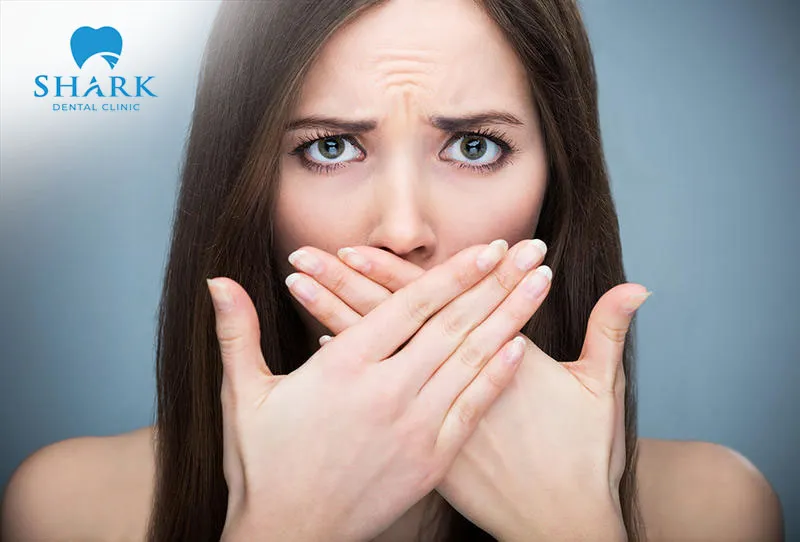 Calcified dental pulp can cause tooth discoloration and bad breath