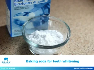 baking soda for teeth whitening