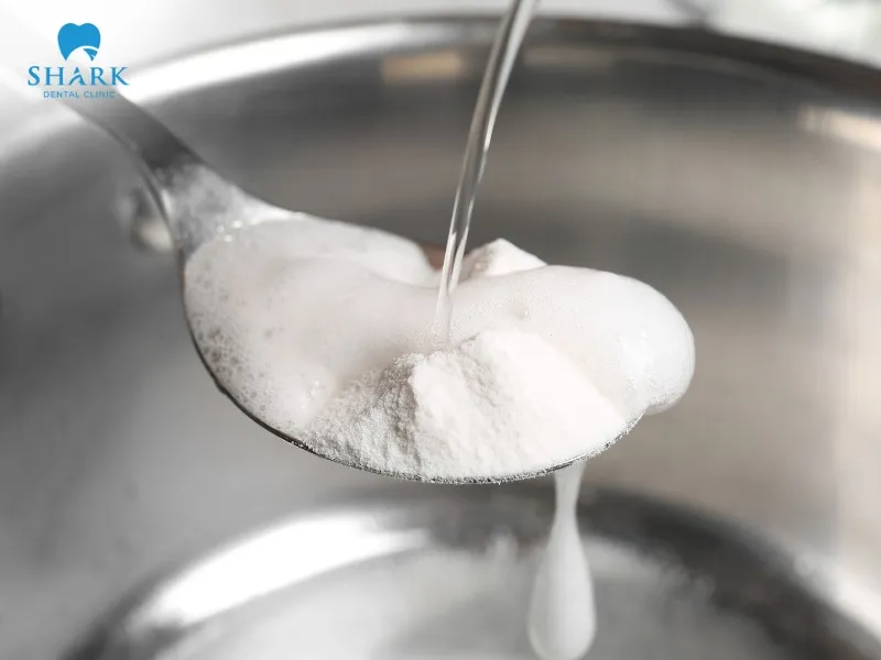 Baking soda and water