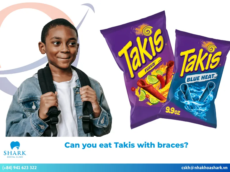 Can you eat takis with braces