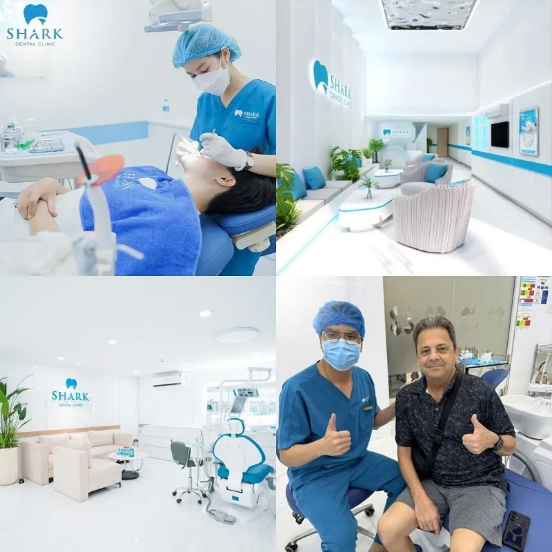 Many customers have had a satisfying experience when choosing dental care services at Shark Dental Clinic