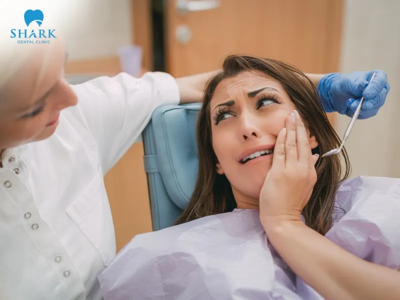 Pain after teeth whitening may occur due to weakened tooth enamel