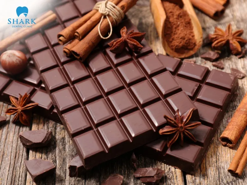 Candies and chocolates contain high amounts of sugar, which can increase the risk of tooth decay and discoloration