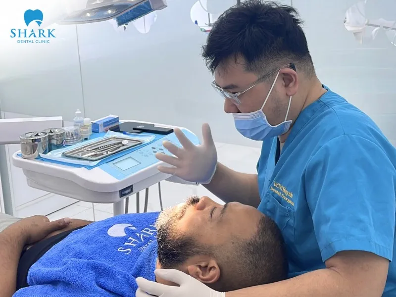 Laser teeth whitening services in Vietnam are a popular choice among international patients.