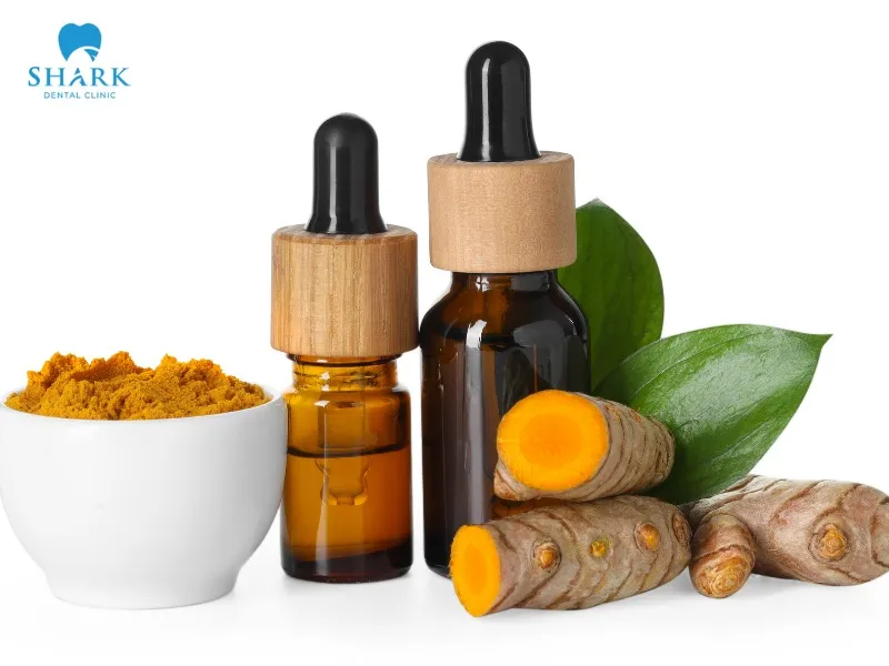 You can mix turmeric powder with coconut oil to create an effective teeth-whitening mixture for home use