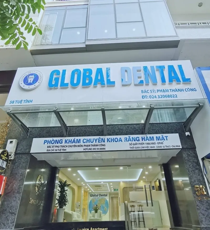 Global Dental Clinic is a perfect choice for those looking for a reliable place to get dental implants in Hanoi