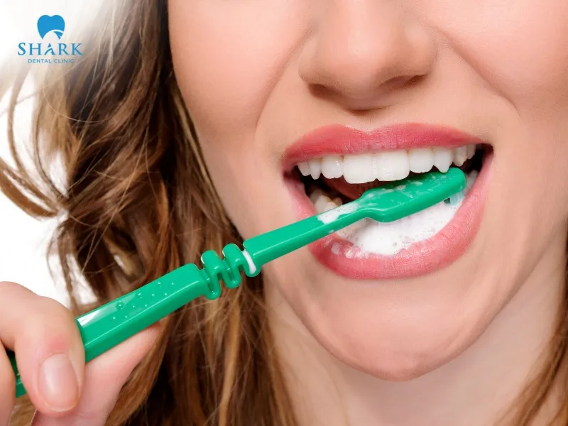 You should use toothpaste designed for sensitive teeth