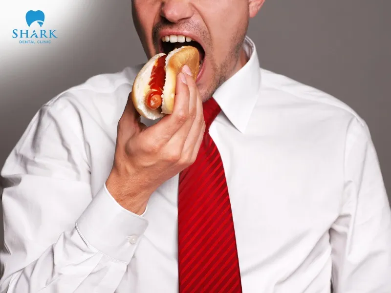 You should avoid foods that are too hot, too spicy, or heavily seasoned