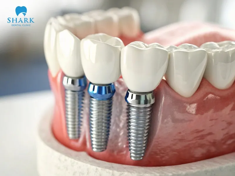 After implant placement, you must attach a dental crown to complete the restoration process and ensure proper chewing function