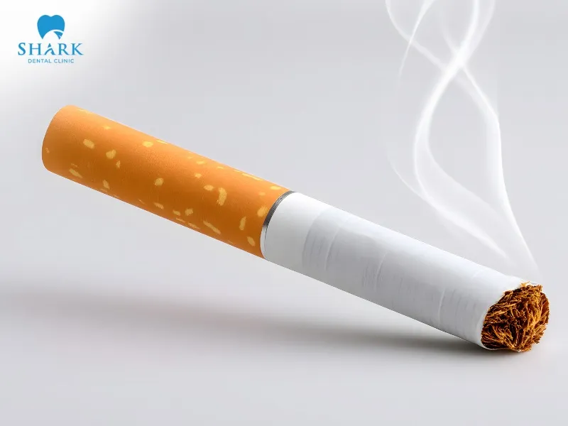 You should not smoke after getting a temporary crown