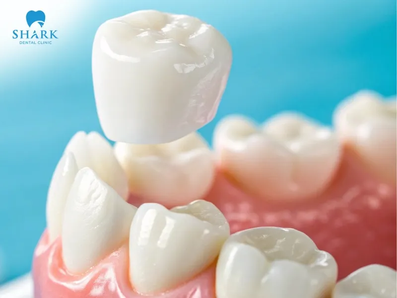 Dental crown falling off making patients wonder can I glue my crown back on myself