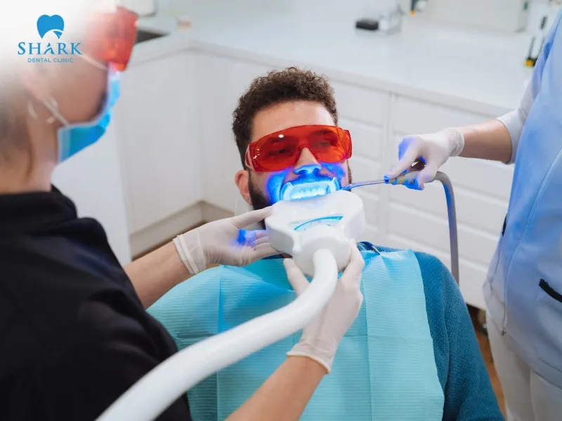 You should follow up according to your scheduled appointment or visit the dental clinic if any unusual problems occur