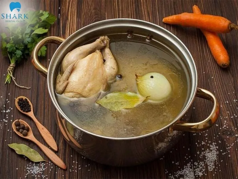 You should pay attention to how chicken is prepared during the period after root canal treatment