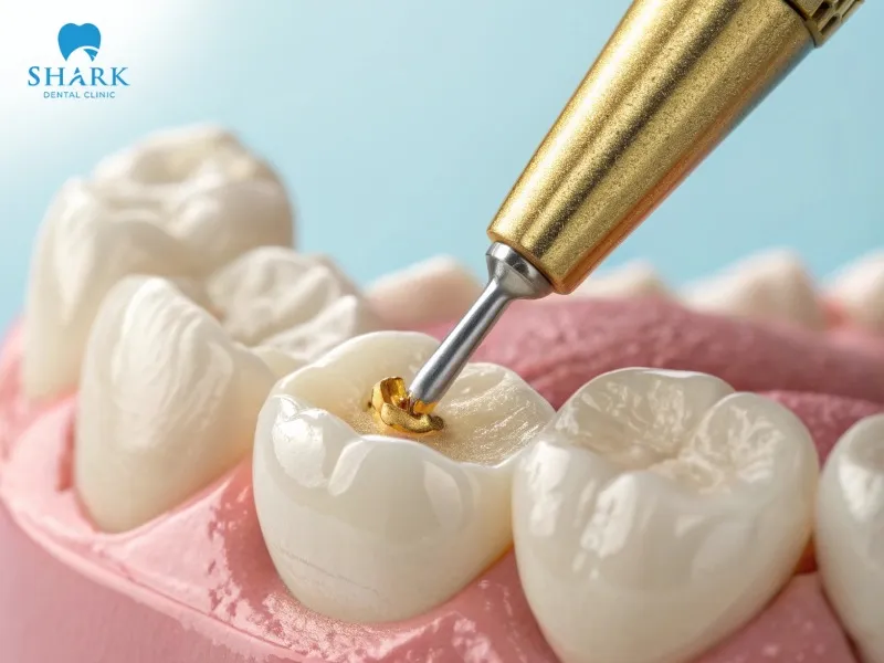 A dental filling is a method that uses artificial dental materials to restore the shape and maintain the original function of the tooth